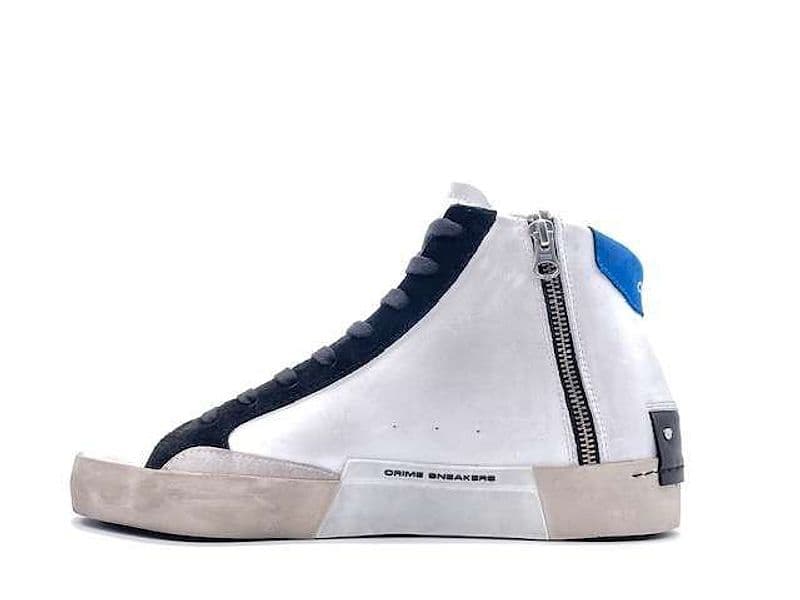 CRIME LONDON HIGH TOP DISTRESSED Sneakers uomo alta in Sneaker casual Calzature Durello - Agna, commercioVirtuoso.it