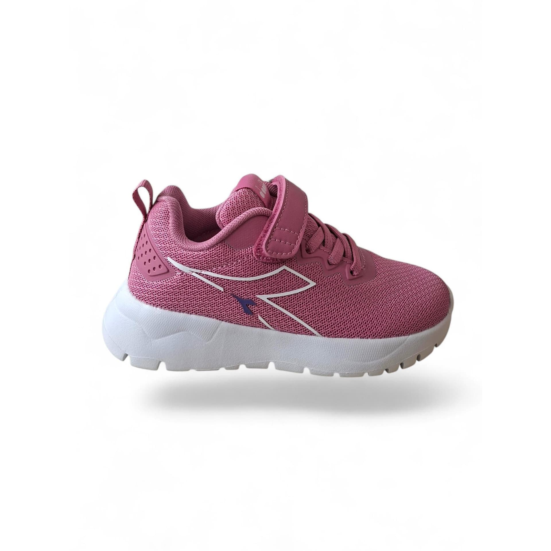 Diadora Evo Run 101.182001 – Sneakers Bambina Rosa Bianco | Velcro e Laccio Elastico | Taglie 28-35 - 6