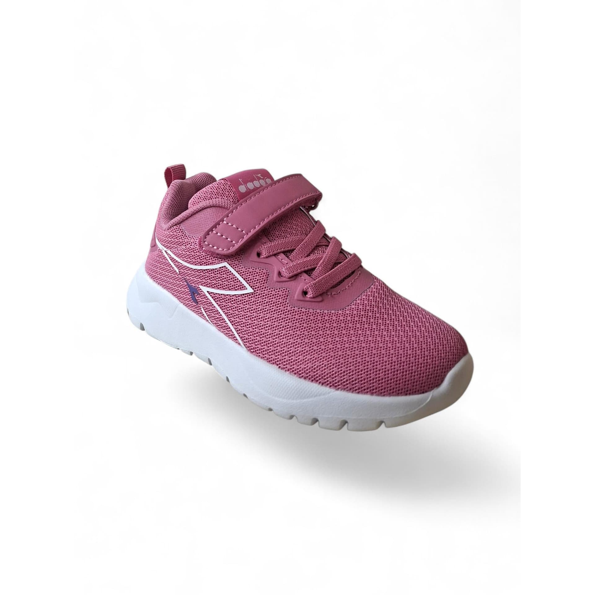 Scarpe sneakers Bambina Diadora Evo Run rosa-bianco laccio elastico e velcro in Ballerine Scarpetteria Gica - Trani, commercioVirtuoso.it