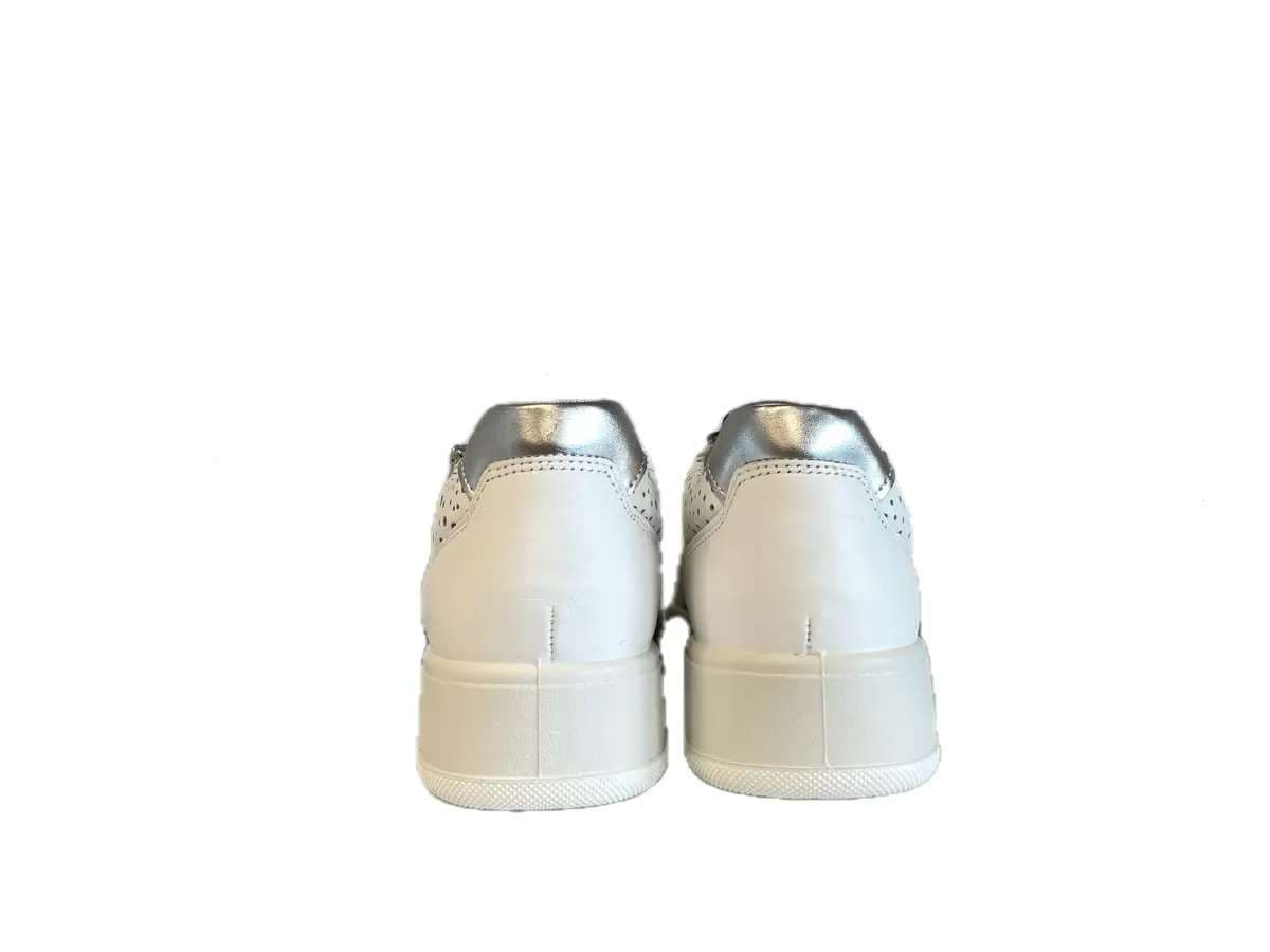 IGI &amp; CO.. Sneakers donna in pelle soft bianco in Sneaker casual Calzature Durello - Agna, commercioVirtuoso.it