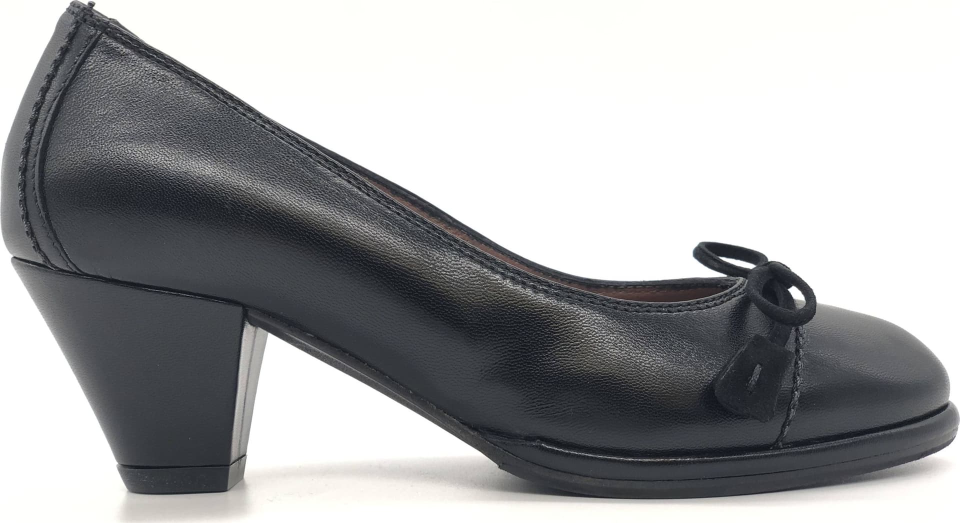 DONNA SOFT Décolleté 2651 nero in pelle - 6