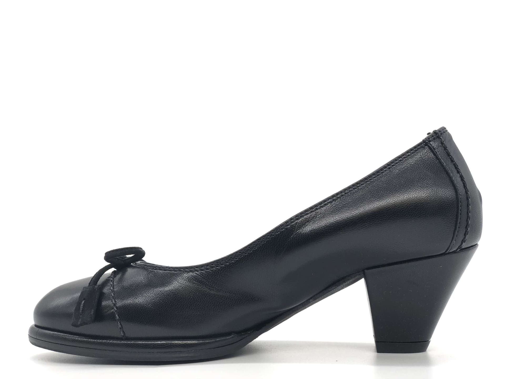 DONNA SOFT Décolleté 2651 nero in pelle in Scarpe col tacco Calzature Durello - Agna, commercioVirtuoso.it