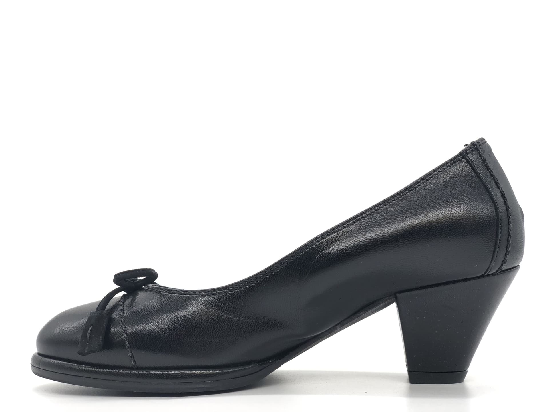 DONNA SOFT Décolleté 2651 nero in pelle in Scarpe col tacco Calzature Durello - Agna, commercioVirtuoso.it