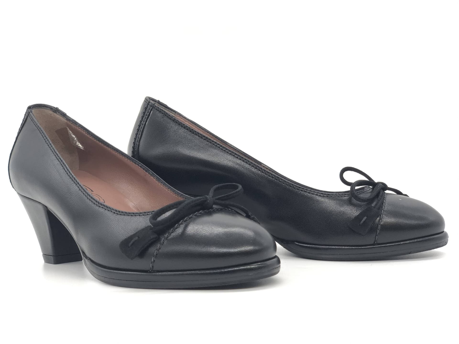 DONNA SOFT Décolleté 2651 nero in pelle in Scarpe col tacco Calzature Durello - Agna, commercioVirtuoso.it