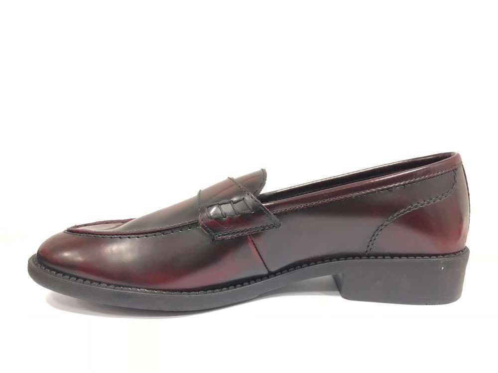 Mocassino College donna TRATTI abrasivato rosso in Loafer e mocassini Calzature Durello - Agna, commercioVirtuoso.it