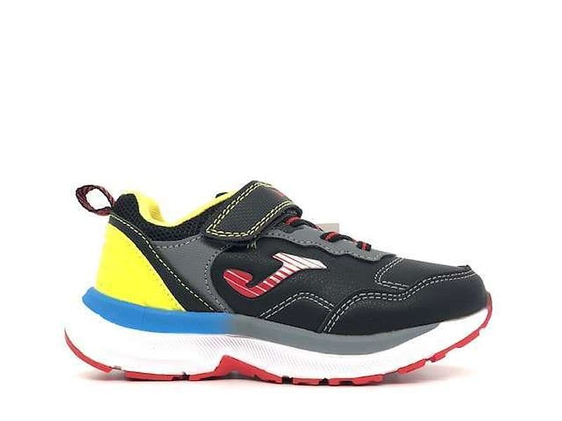 JOMA Sneakers bambino J. Boro Black Grey in Sneaker casual Calzature Durello - Agna, commercioVirtuoso.it