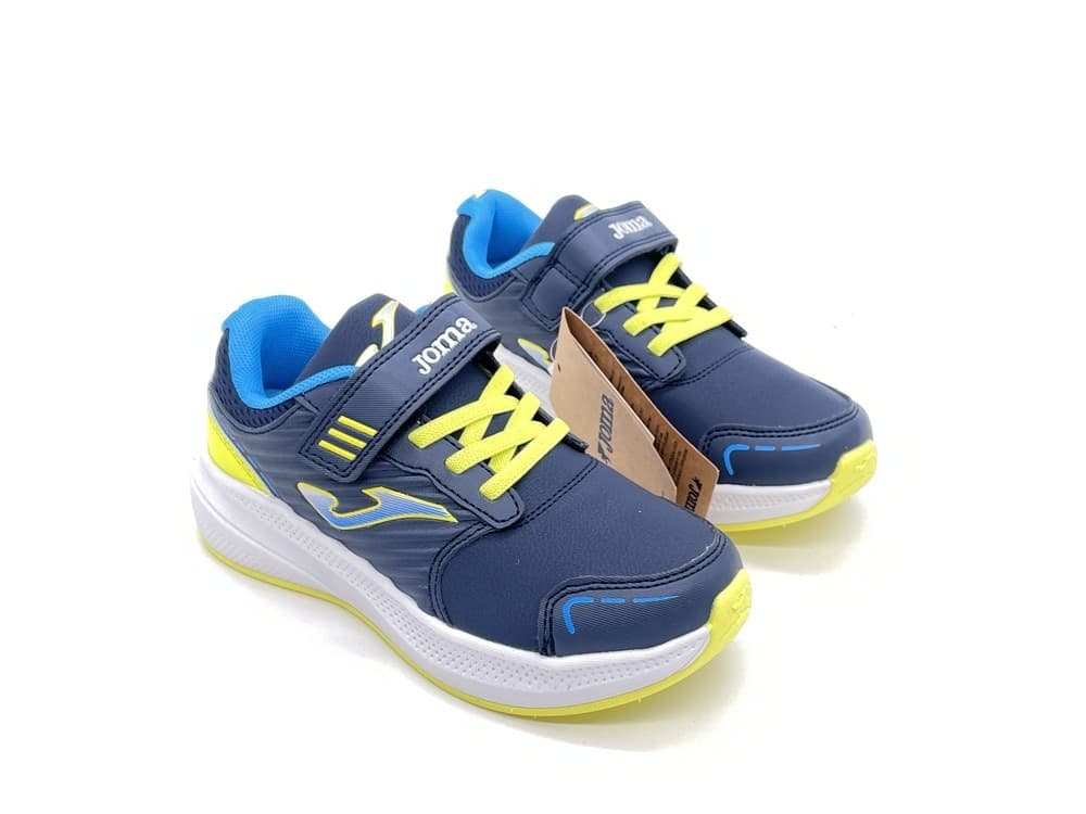 JOMA Sneakers bambino FURY JR navy yellow in Sneaker casual Calzature Durello - Agna, commercioVirtuoso.it