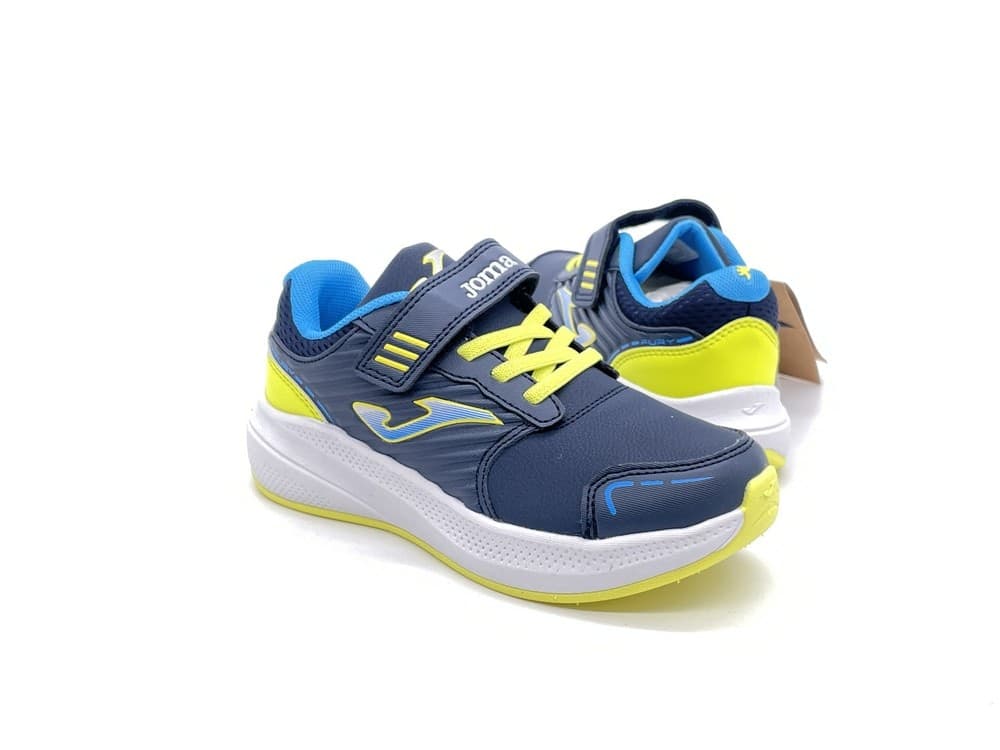 JOMA Sneakers bambino FURY JR navy yellow in Sneaker casual Calzature Durello - Agna, commercioVirtuoso.it