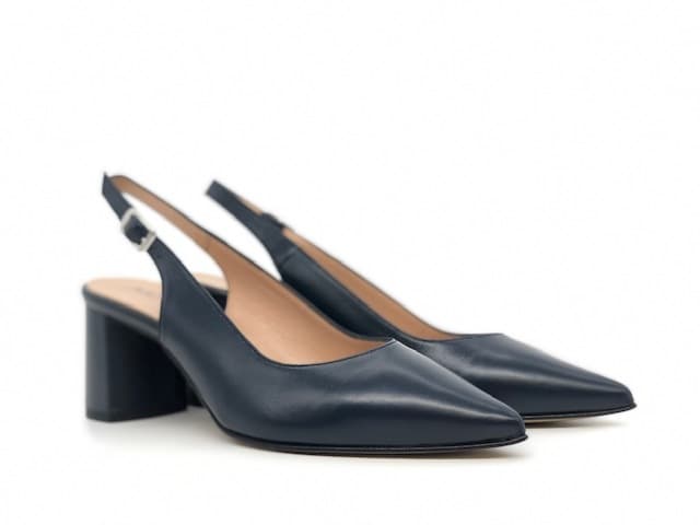 MOT - CLé' BY DONNA SOFT Slingback MOT1353 blu - 6