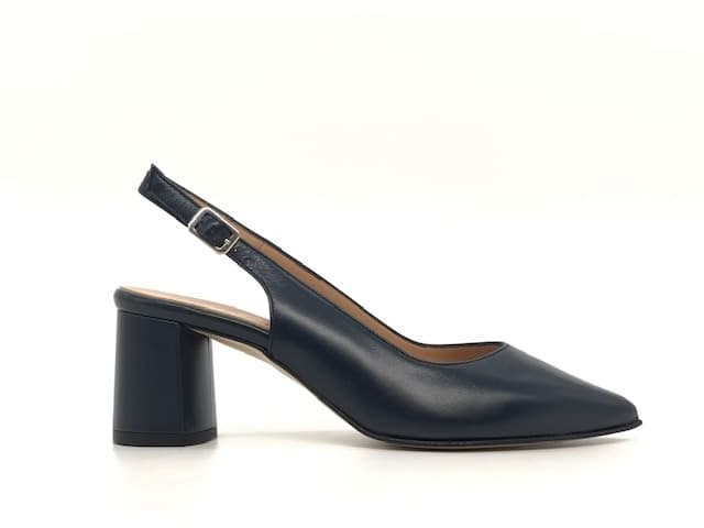 MOT - CLé' BY DONNA SOFT Slingback MOT1353 blu in Scarpe col tacco Calzature Durello - Agna, commercioVirtuoso.it