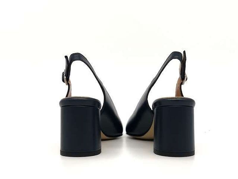 MOT - CLé' BY DONNA SOFT Slingback MOT1353 blu in Scarpe col tacco Calzature Durello - Agna, commercioVirtuoso.it