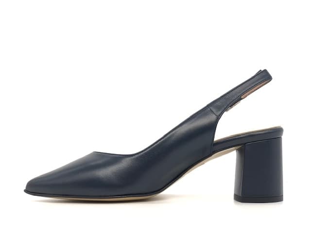 MOT - CLé' BY DONNA SOFT Slingback MOT1353 blu in Scarpe col tacco Calzature Durello - Agna, commercioVirtuoso.it