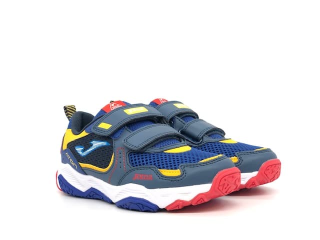 JOMA Sneakers bambino J. Aton Navy Red - 5