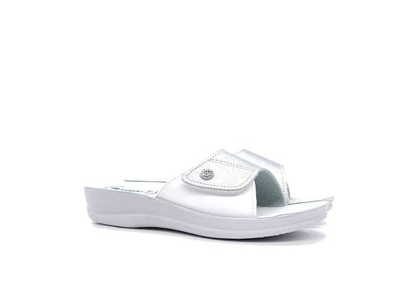 INBLU Ciabatta Donna Con Strappo Argento in Infradito e ciabatte da spiaggia Calzature Durello - Agna, commercioVirtuoso.it