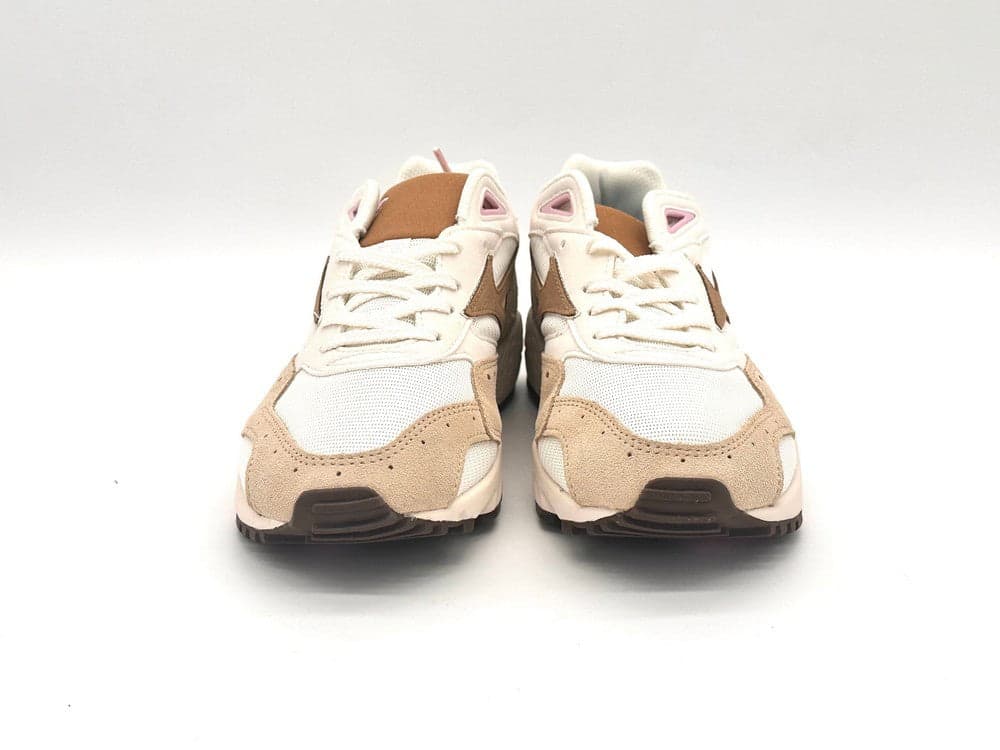 MIZUNO Sneakers donna Sportstyle Contender bianco beige e marrone in Scarpe da corsa su strada Calzature Durello - Agna, commercioVirtuoso.it