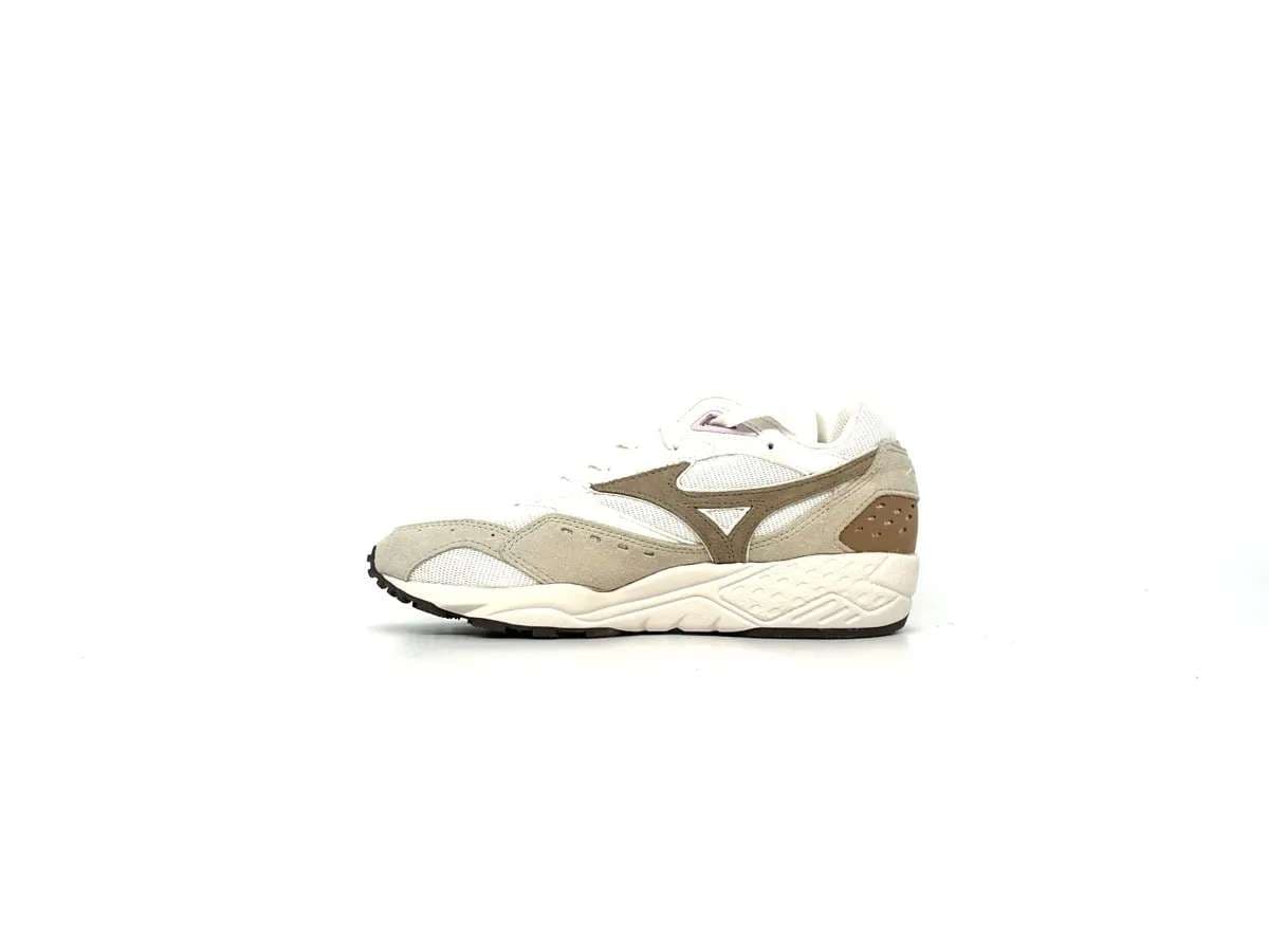 MIZUNO Sneakers donna Sportstyle Contender bianco beige e marrone - 5