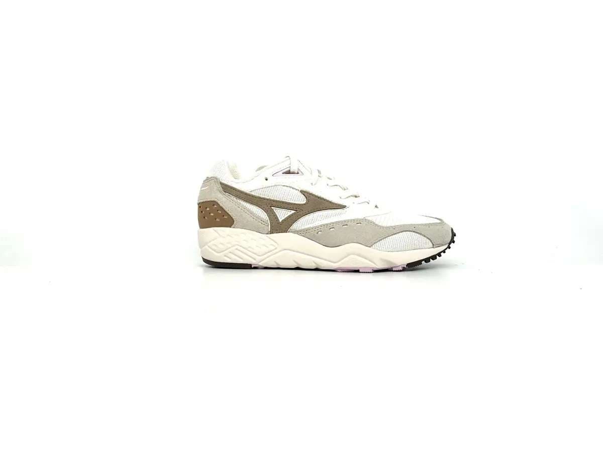 MIZUNO Sneakers donna Sportstyle Contender bianco beige e marrone - 6