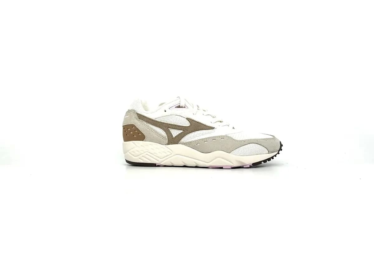 MIZUNO Sneakers donna Sportstyle Contender bianco beige e marrone - 6
