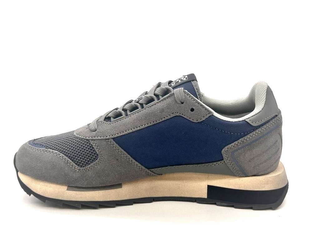 NAPAPIJRI Sneakers uomo Navy Grey in Sneaker casual Calzature Durello - Agna, commercioVirtuoso.it