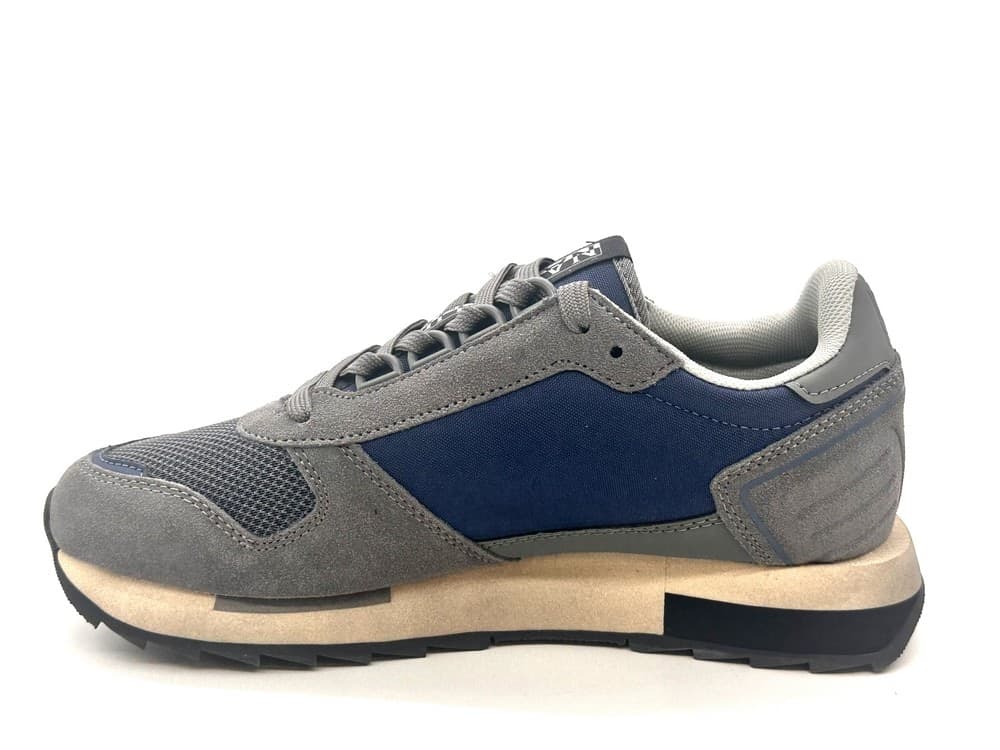 NAPAPIJRI Sneakers uomo Navy Grey in Sneaker casual Calzature Durello - Agna, commercioVirtuoso.it