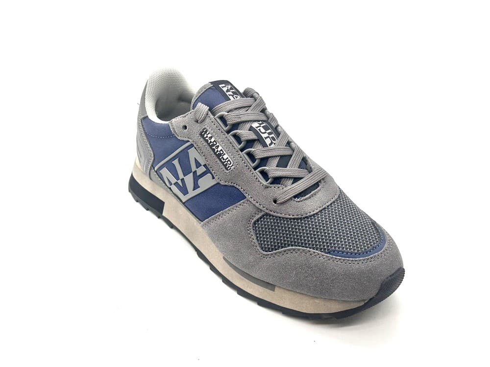 NAPAPIJRI Sneakers uomo Navy Grey in Sneaker casual Calzature Durello - Agna, commercioVirtuoso.it