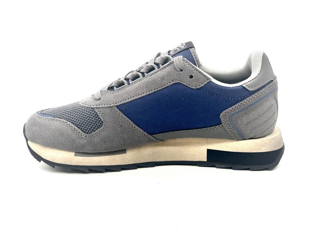 NAPAPIJRI Sneakers uomo Navy Grey in Sneaker casual Calzature Durello - Agna, commercioVirtuoso.it