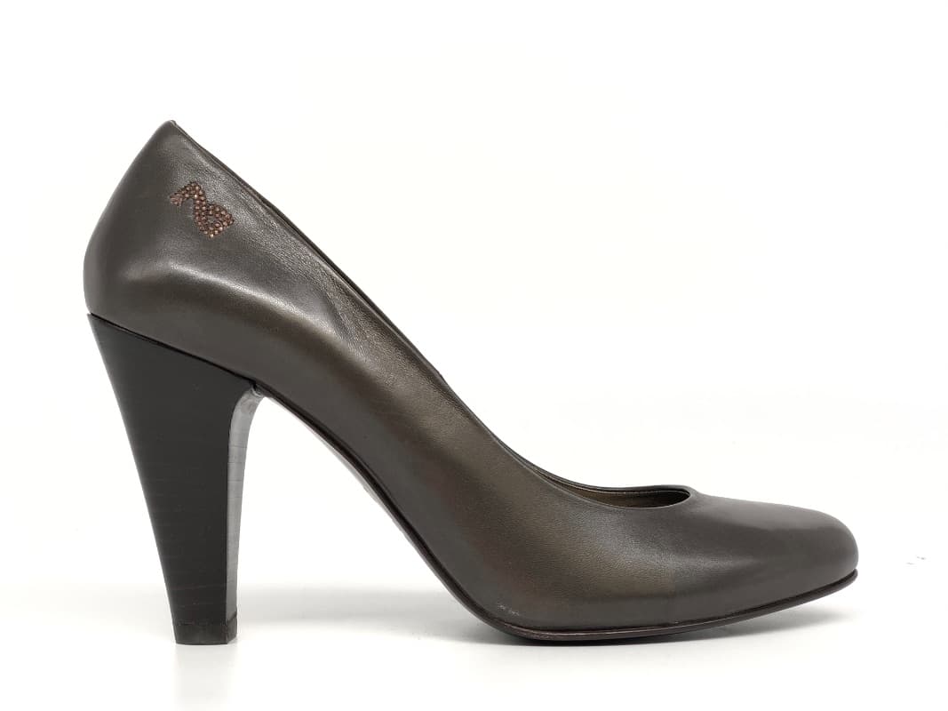 NERO GIARDINI Décolleté donna Nappa Sporting verdgris - 6