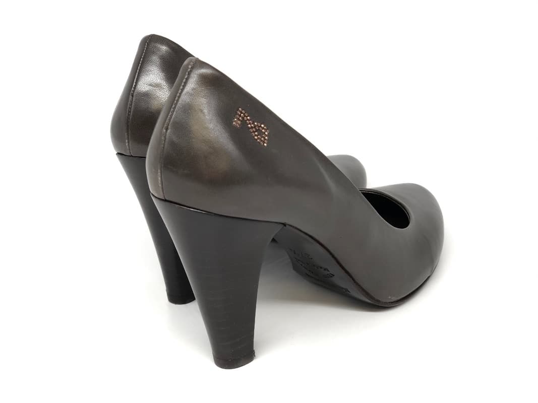 NERO GIARDINI Décolleté donna Nappa Sporting verdgris in Scarpe col tacco Calzature Durello - Agna, commercioVirtuoso.it