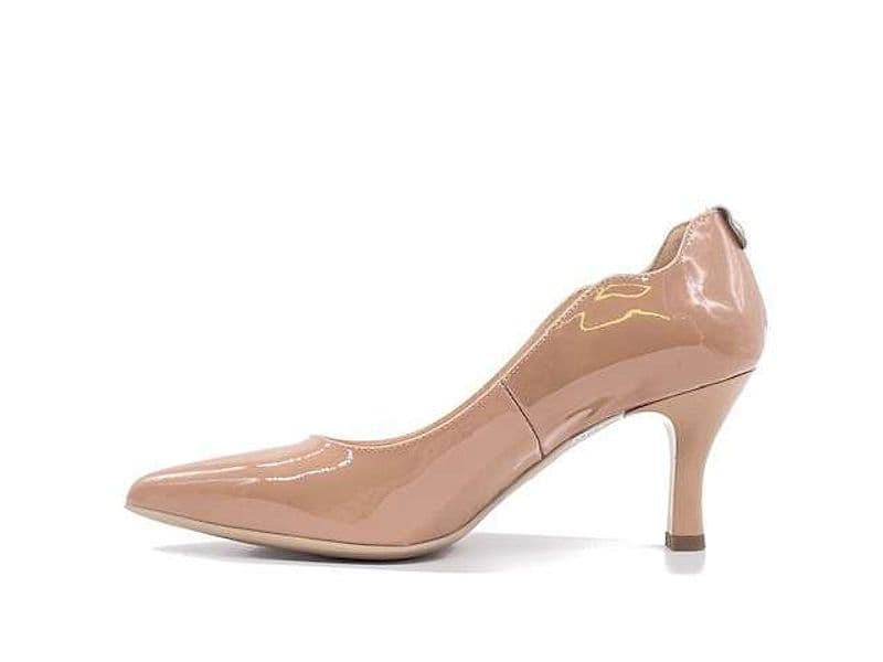 NERO GIARDINI Décolleté Donna Vernice Nude in Scarpe col tacco Calzature Durello - Agna, commercioVirtuoso.it