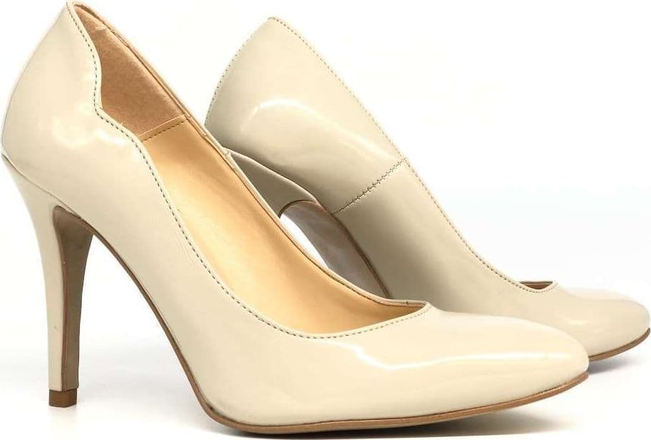 MUSACCO Décolleté donna vernice beige in Scarpe col tacco Calzature Durello - Agna, commercioVirtuoso.it