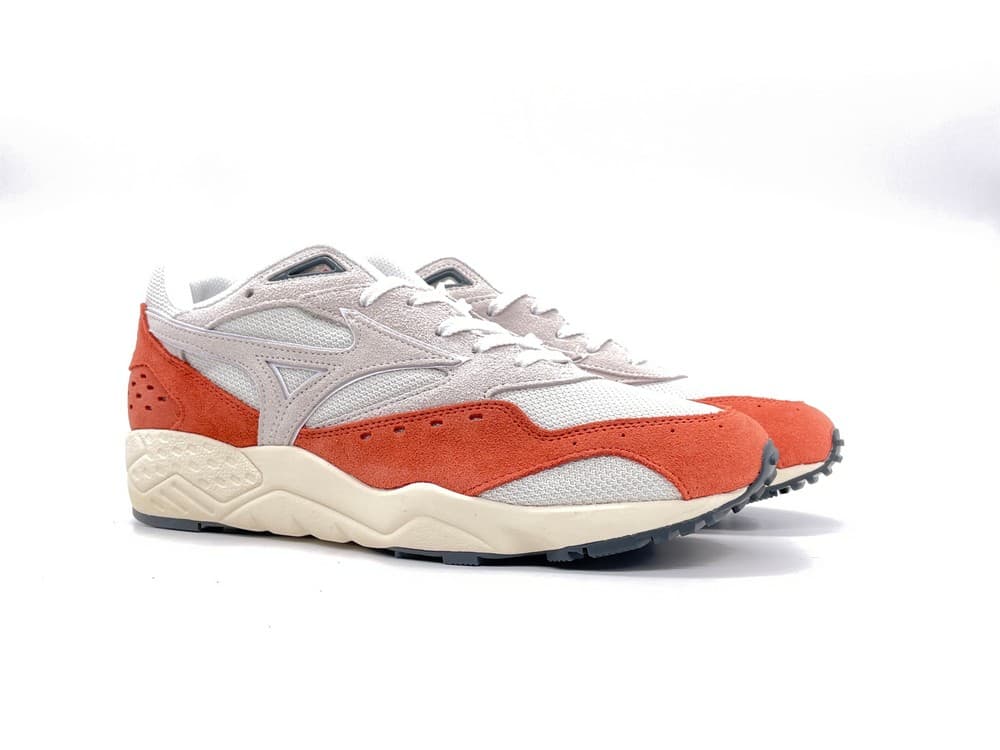 MIZUNO Contender Sneakers Uomo Bianco Arancione - 7