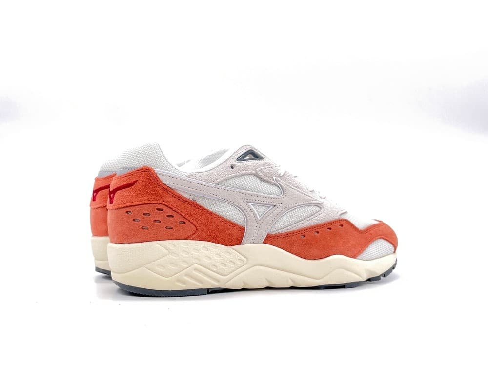 MIZUNO Contender Sneakers Uomo Bianco Arancione in Sneaker casual Calzature Durello - Agna, commercioVirtuoso.it