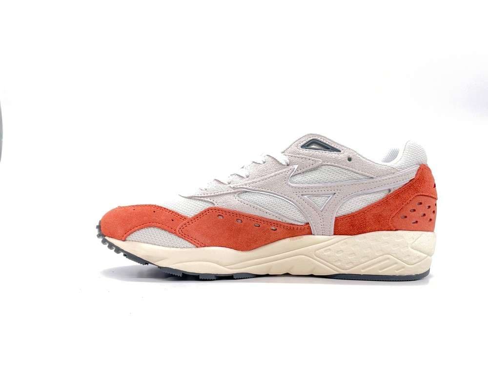 MIZUNO Contender Sneakers Uomo Bianco Arancione in Sneaker casual Calzature Durello - Agna, commercioVirtuoso.it