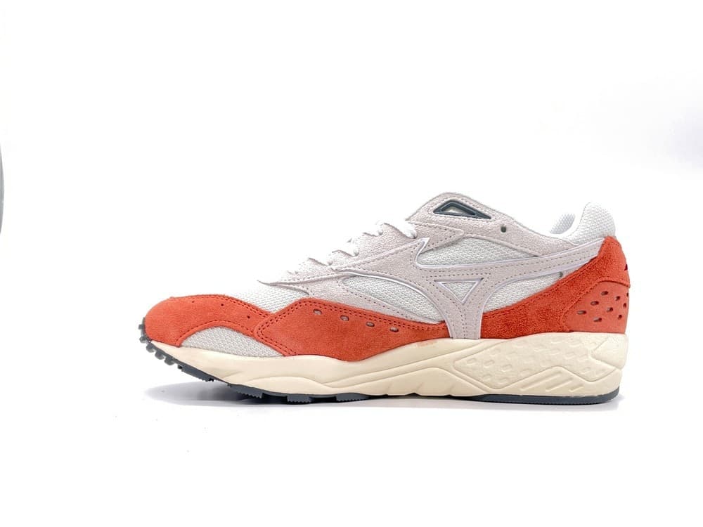 MIZUNO Contender Sneakers Uomo Bianco Arancione in Sneaker casual Calzature Durello - Agna, commercioVirtuoso.it