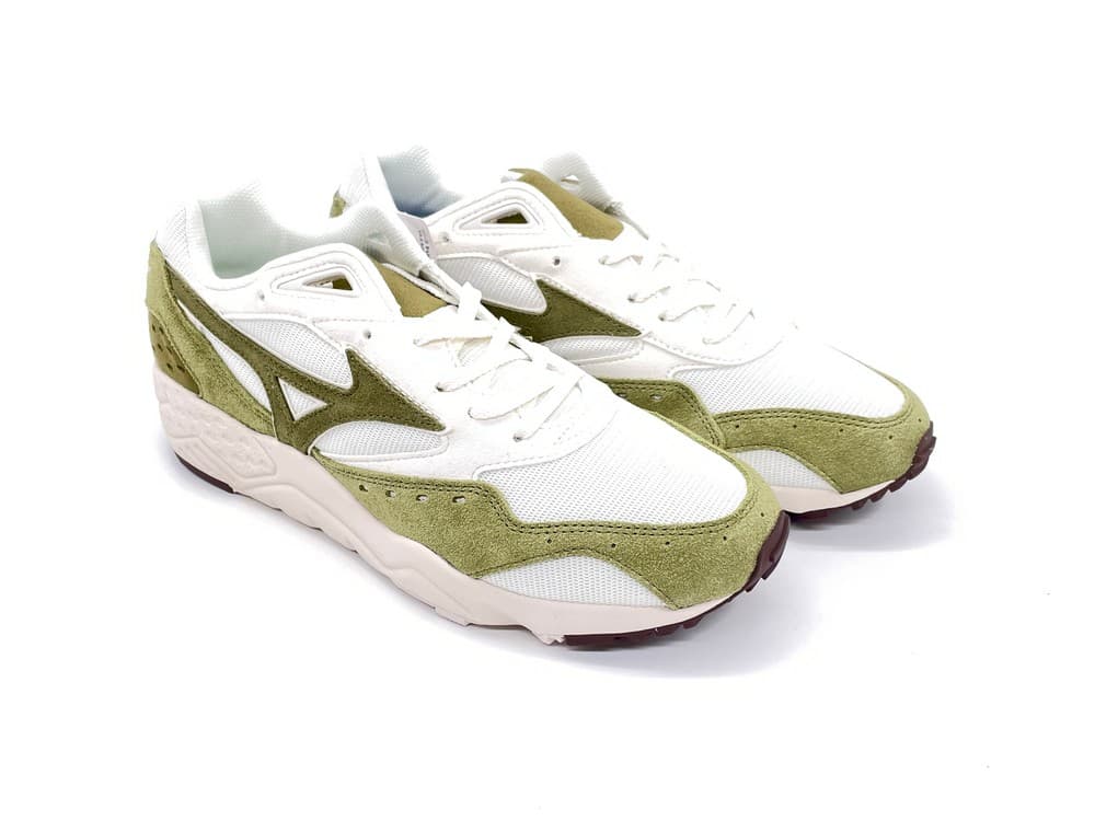 MIZUNO Contender Sneakers Uomo Bianco Oliva - 6