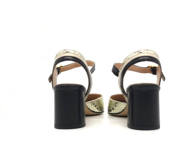 MOT - CLé' BY DONNA SOFT Slingback MOT1355 Platino in Scarpe col tacco Calzature Durello - Agna, commercioVirtuoso.it