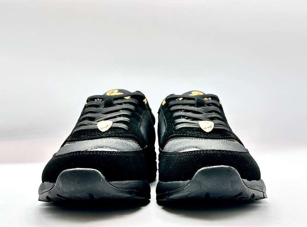 LAMBORGHINI Sneakers running nera e oro loggata in Scarpe da corsa su strada Calzature Durello - Agna, commercioVirtuoso.it