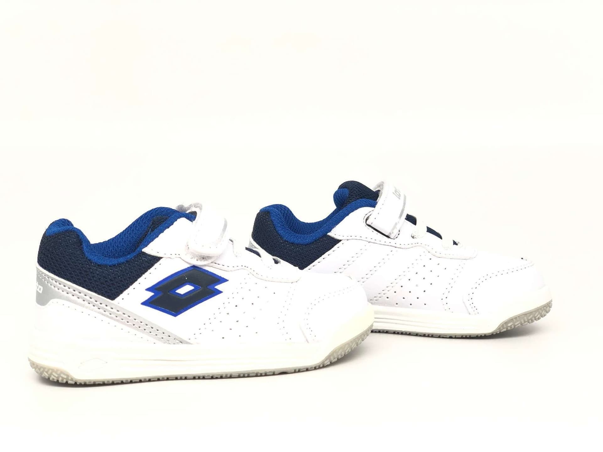 LOTTO Sneakers Set Ace XII bianca blu in Sneaker casual Calzature Durello - Agna, commercioVirtuoso.it