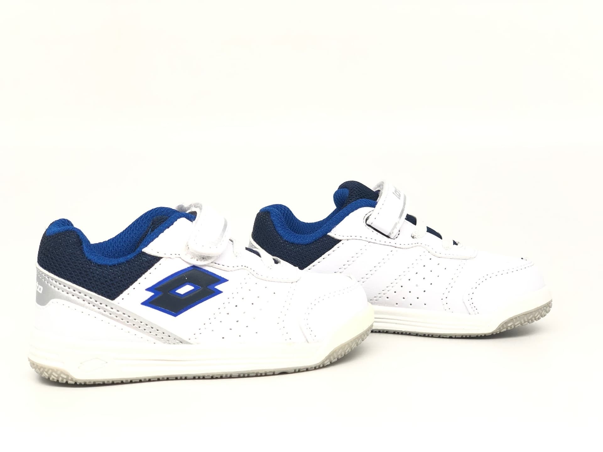 LOTTO Sneakers Set Ace XII bianca blu in Sneaker casual Calzature Durello - Agna, commercioVirtuoso.it