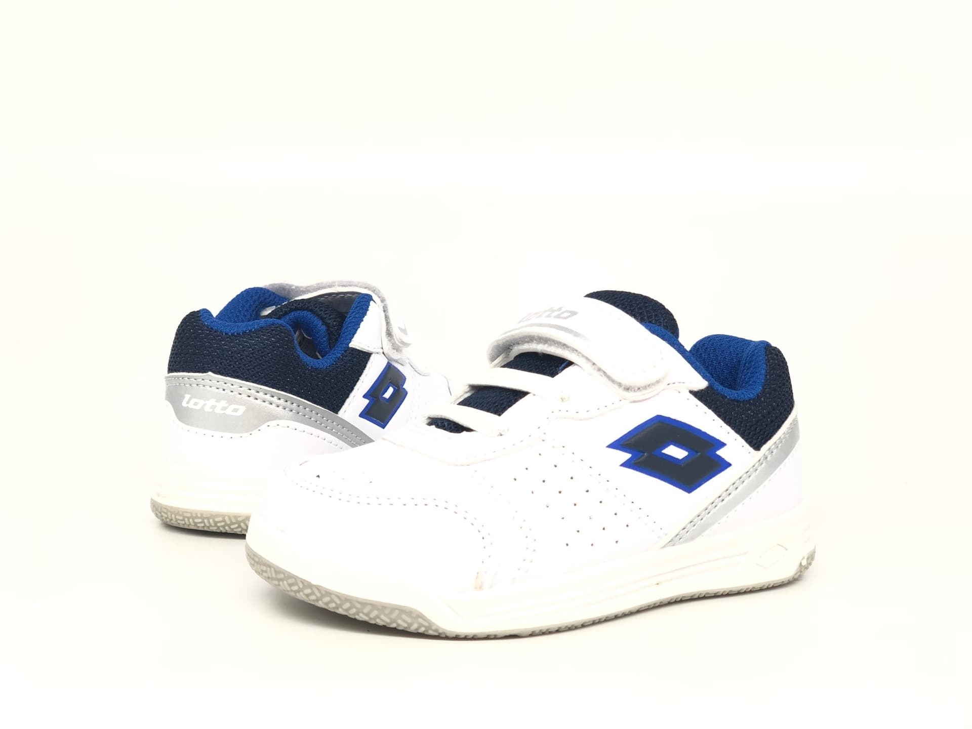LOTTO Sneakers Set Ace XII bianca blu in Sneaker casual Calzature Durello - Agna, commercioVirtuoso.it