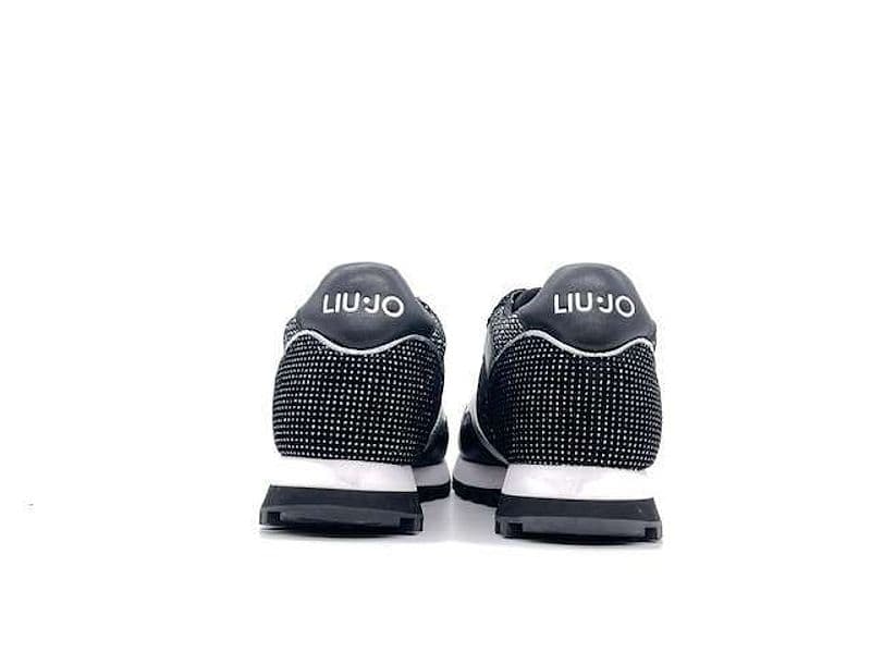 LIU JO Sneakers Donna Wonder 01 Black Silver in Sneaker casual Calzature Durello - Agna, commercioVirtuoso.it