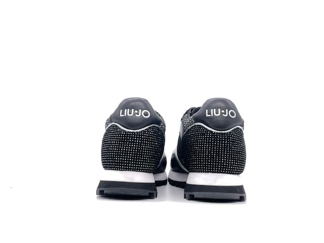 LIU JO Sneakers Donna Wonder 01 Black Silver in Sneaker casual Calzature Durello - Agna, commercioVirtuoso.it