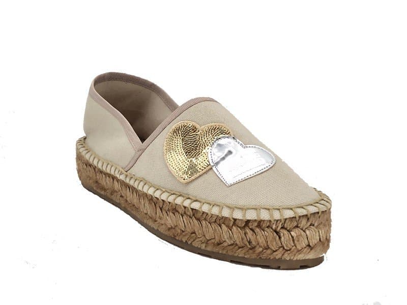 LOVE MOSCHINO Espadrillas donna beige in prodotto Calzature Durello - Agna, commercioVirtuoso.it
