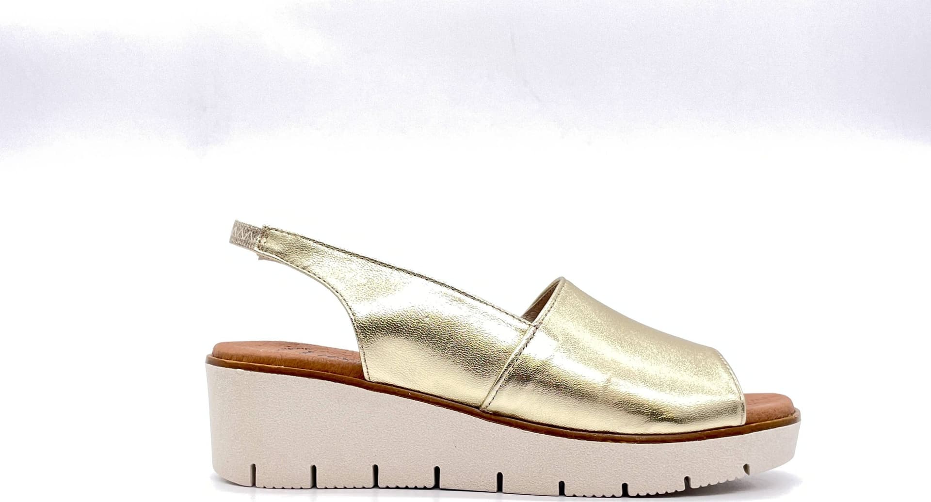 LUXDIVE Sandalo Donna Zeppa Oro in Sandali moda Calzature Durello - Agna, commercioVirtuoso.it
