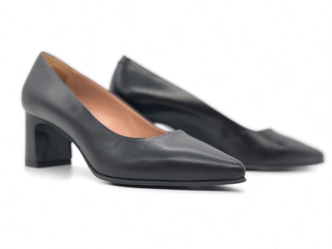 MOT - CLé' Décolleté donna MOT1547 nappa nera in Scarpe col tacco Calzature Durello - Agna, commercioVirtuoso.it