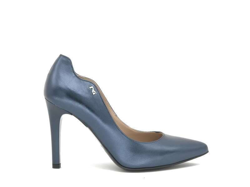 NERO GIARDINI Décolleté in pelle laminata oceano P805480DE 201