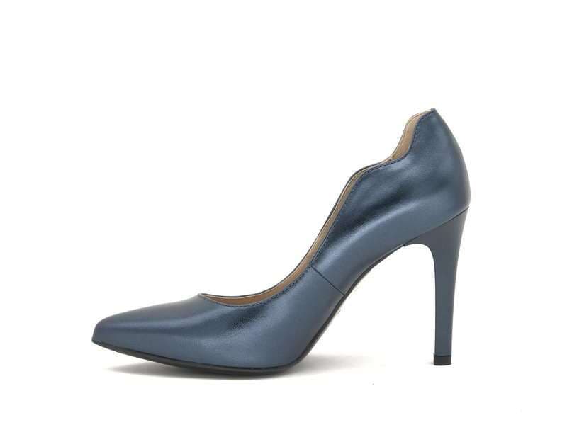 NERO GIARDINI Décolleté in pelle laminata oceano P805480DE 201 in Sandali moda Calzature Durello - Agna, commercioVirtuoso.it