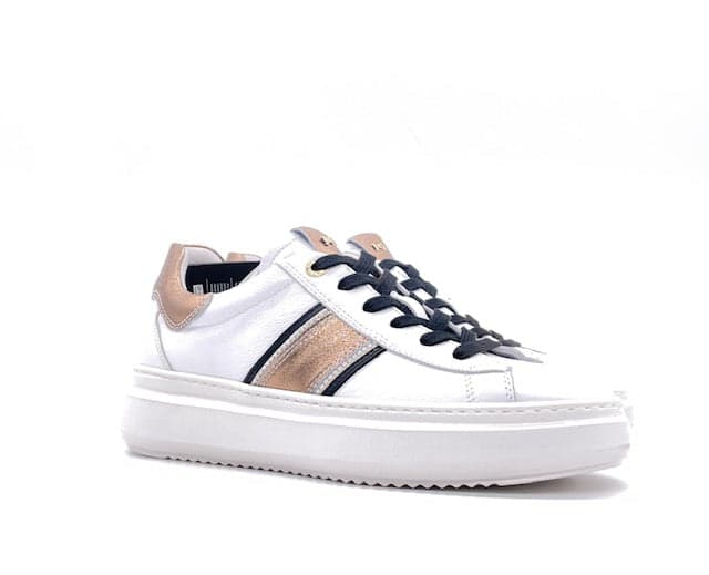 NERO GIARDINI Sneakers Donna Cile Bianco Biscotto in Sneaker casual Calzature Durello - Agna, commercioVirtuoso.it