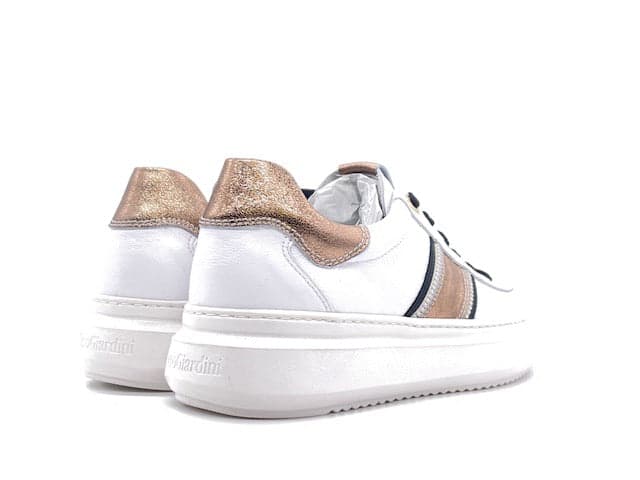 NERO GIARDINI Sneakers Donna Cile Bianco Biscotto in Sneaker casual Calzature Durello - Agna, commercioVirtuoso.it