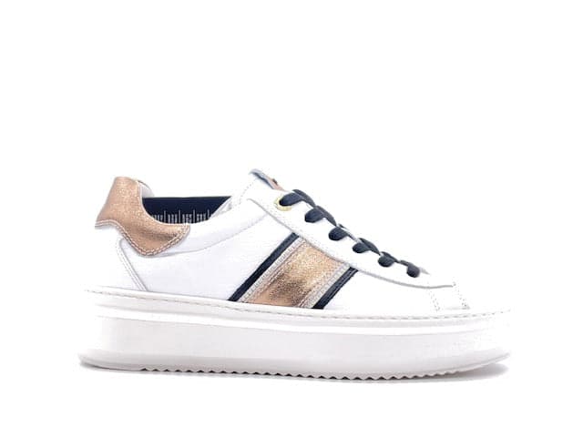 NERO GIARDINI Sneakers Donna Cile Bianco Biscotto in Sneaker casual Calzature Durello - Agna, commercioVirtuoso.it